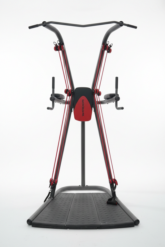 Power Tower Multi-Function Pull-Up, Dip & Abs Workout Station – Heavy Duty Steel, Adjustable Height, Home Gym Equipment for Strength Training, Core & Upper Body – Pull-Up Bar + Dip Bars + Vertical Knee Raise New Version