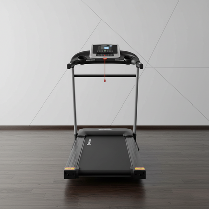 Spirit Heavy-Duty Electric Treadmill for Home Gym and Cardio Training | Multi-Functional Folding Running Machine with Digital Display & Incline | Premium High-Capacity Motorized Running Belt by Athlete Home 100 Kg 30-45 Minutes Dc Treadmill