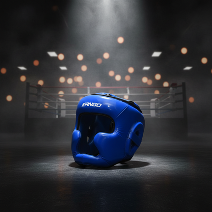 KANGO Premium Boxing Headgear – High-Impact Combat Sports Protective Headguard for Sparring, MMA, and Kickboxing | Athlete Home