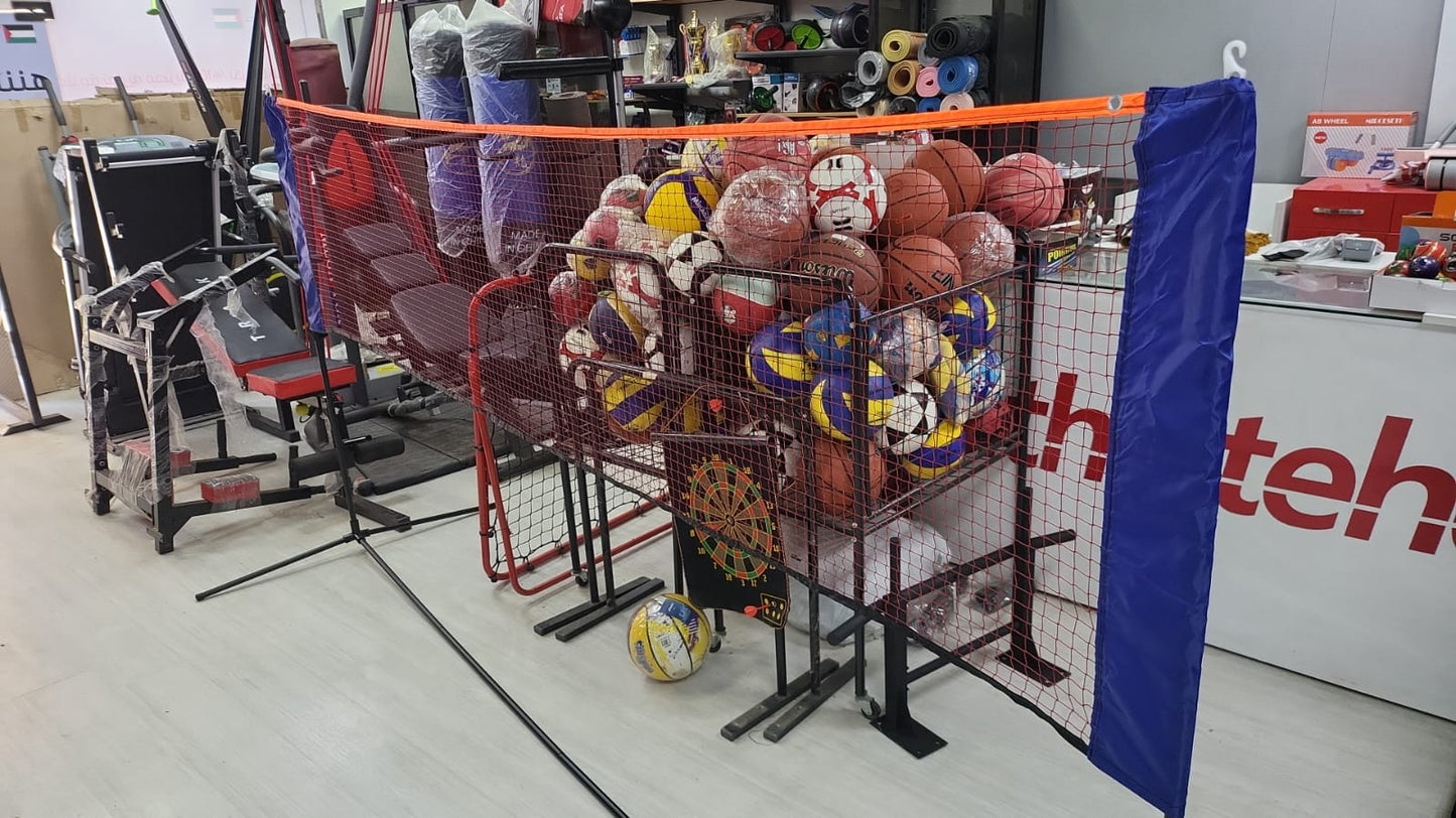 Tennis-Volley-Multi use net with rack and bag