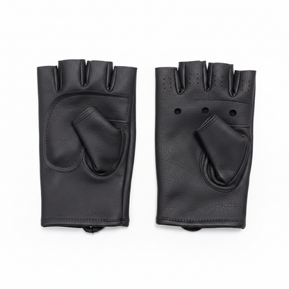 Athlete Home Premium Soft Leather Gym Gloves – Classic Fingerless Weightlifting Gloves for Bodybuilding, Strength Training, Calisthenics & Home Workouts – Durable Palm Protection Eg Gym Gloves
