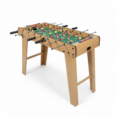 Premium Wooden Foosball Table – Durable Home Arcade Competition Soccer Game for Fitness Game Rooms, Lounges & Active Recovery | Athlete Home Mini Baby-Foot