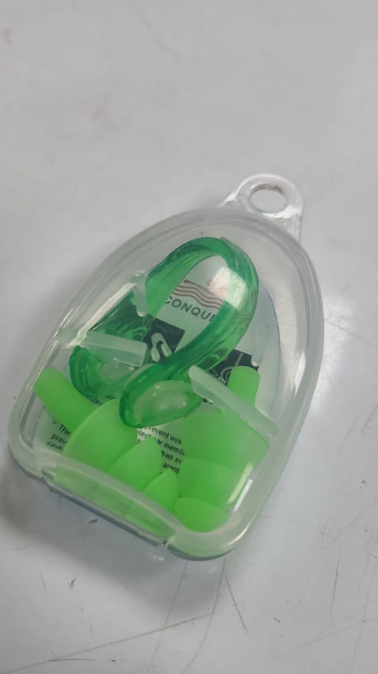 Spirit Performance Swim Nose Clip - Secure & Comfortable Fit for Competitive Training, Lap Swimming & Aqua Aerobics - Includes Hygienic Case