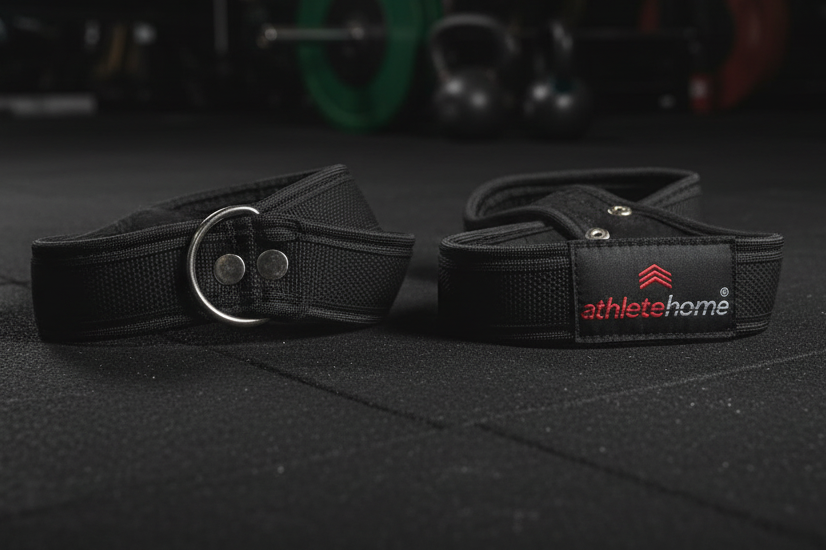 Athlete Home Pro-Grade Padded Lifting Straps - Heavy-Duty Wrist Support for Deadlifts, Rows & Weightlifting - Enhance Your Grip, Prevent Fatigue & Maximize Lifts