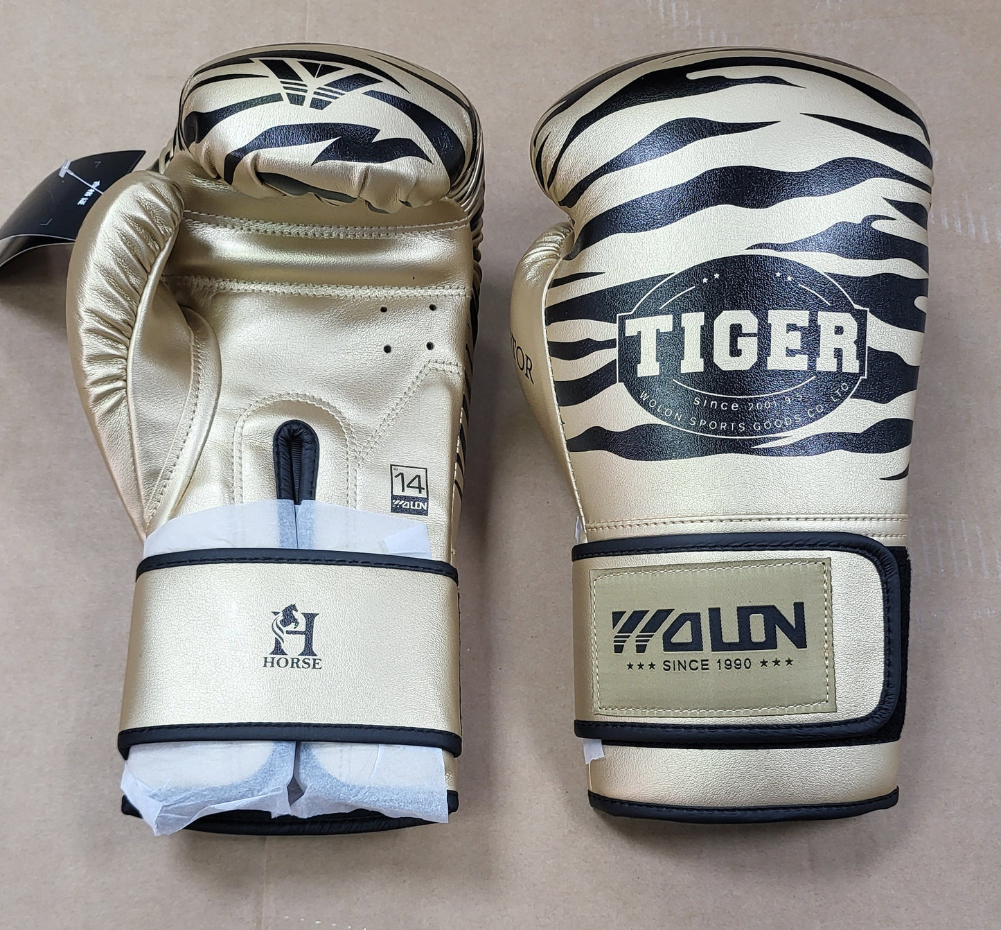 Wolon Tiger Gladiator Boxing Gloves