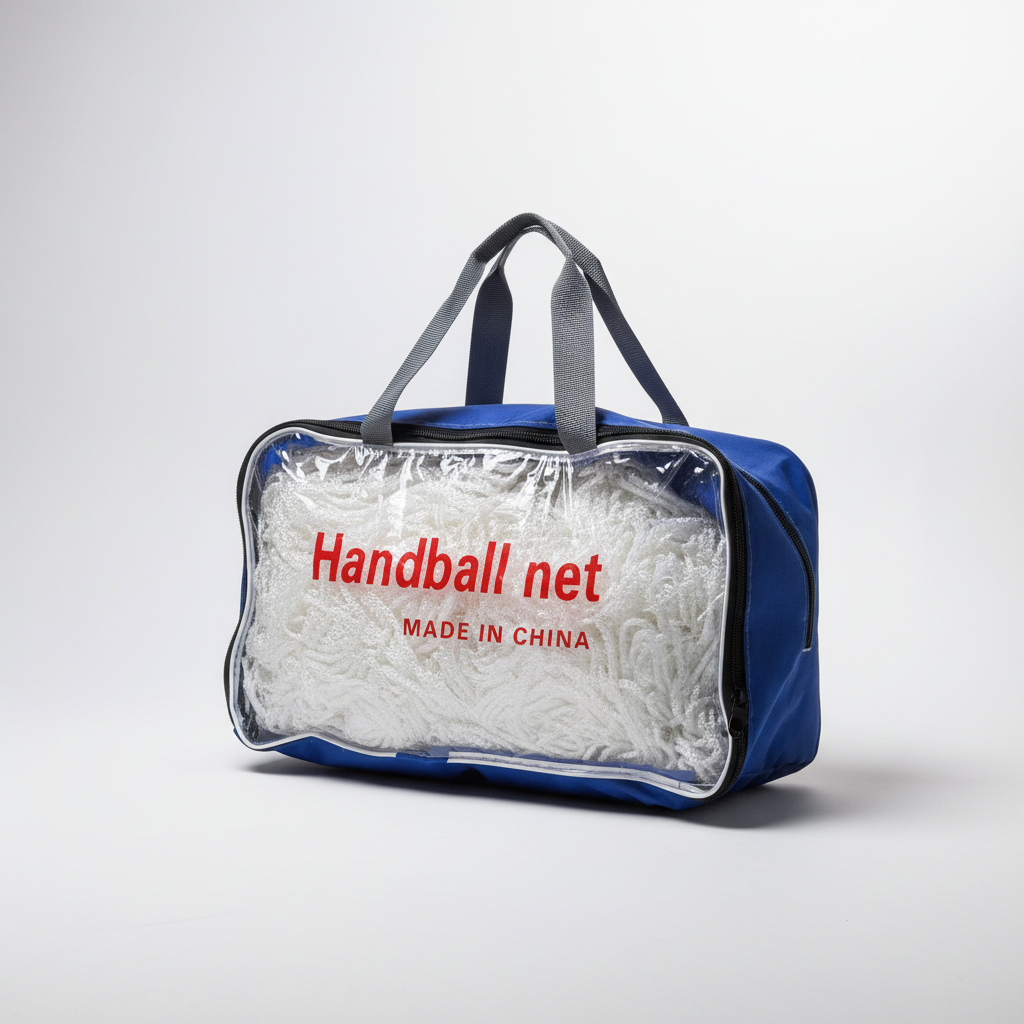 Athlete Home Premium Handball Net – Heavy-Duty Weatherproof Replacement Goal Net with Reinforced Braided Nylon and Compact  Storage Carry Bag for Professional Matches, School Leagues, and Club Tournaments