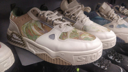 Athlete Home "Legacy" Trainers: Unisex Chunky Sole Gym & Lifestyle Sneaker with Tapestry Detail for Maximum Stability, Comfort, and Street Style
