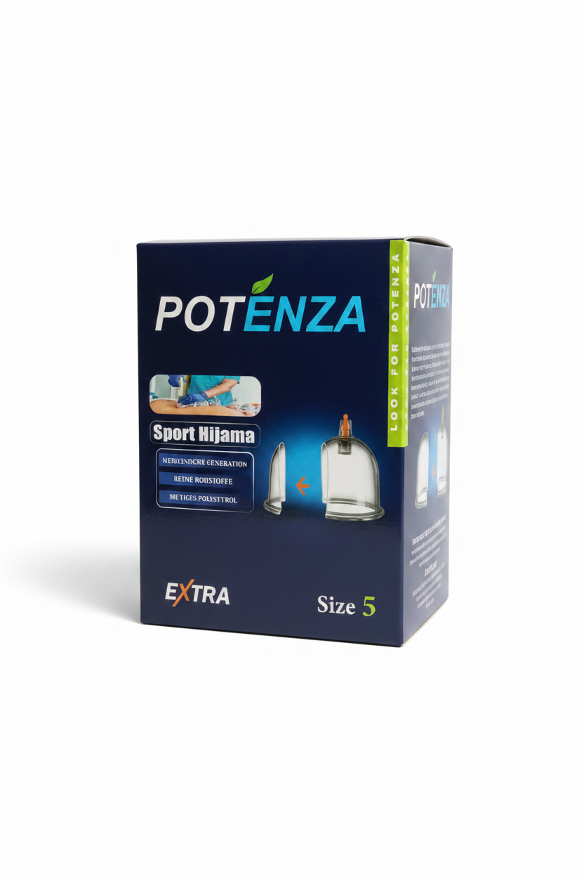 Potenza | Potenza Sport Hijama Cupping Therapy Set  – Premium Athlete Muscle Recovery & Pain Relief Cups