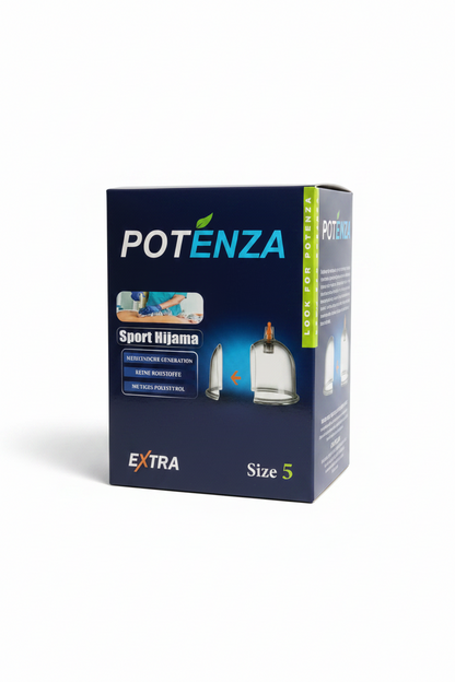 Potenza | Potenza Sport Hijama Cupping Therapy Set  – Premium Athlete Muscle Recovery & Pain Relief Cups
