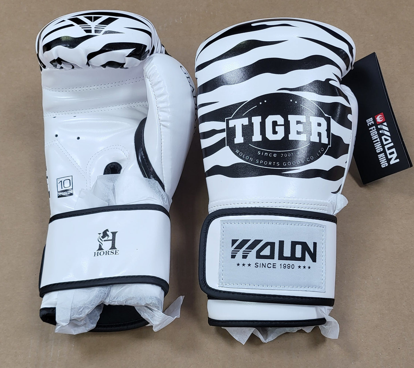 Wolon Tiger Gladiator Boxing Gloves