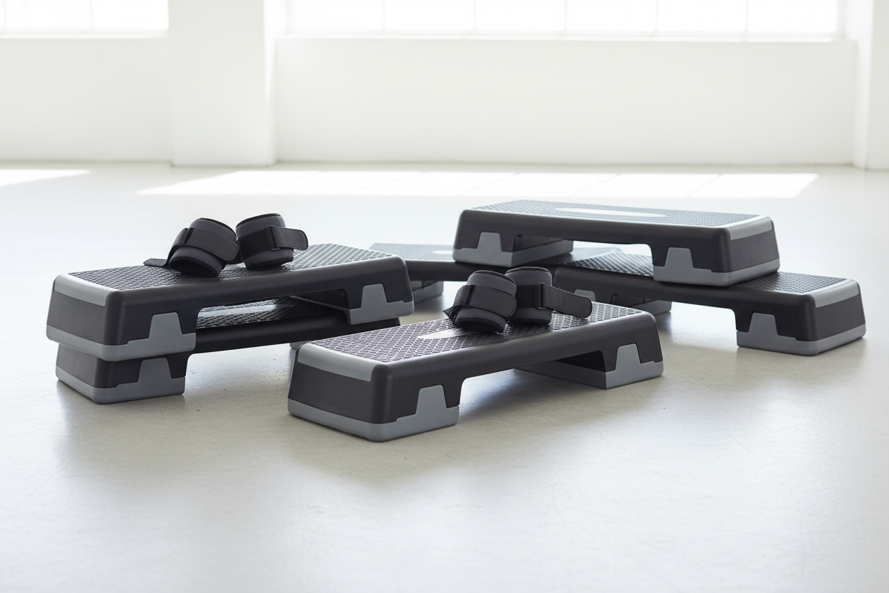 Steps & Ankle Weights Banner - Light